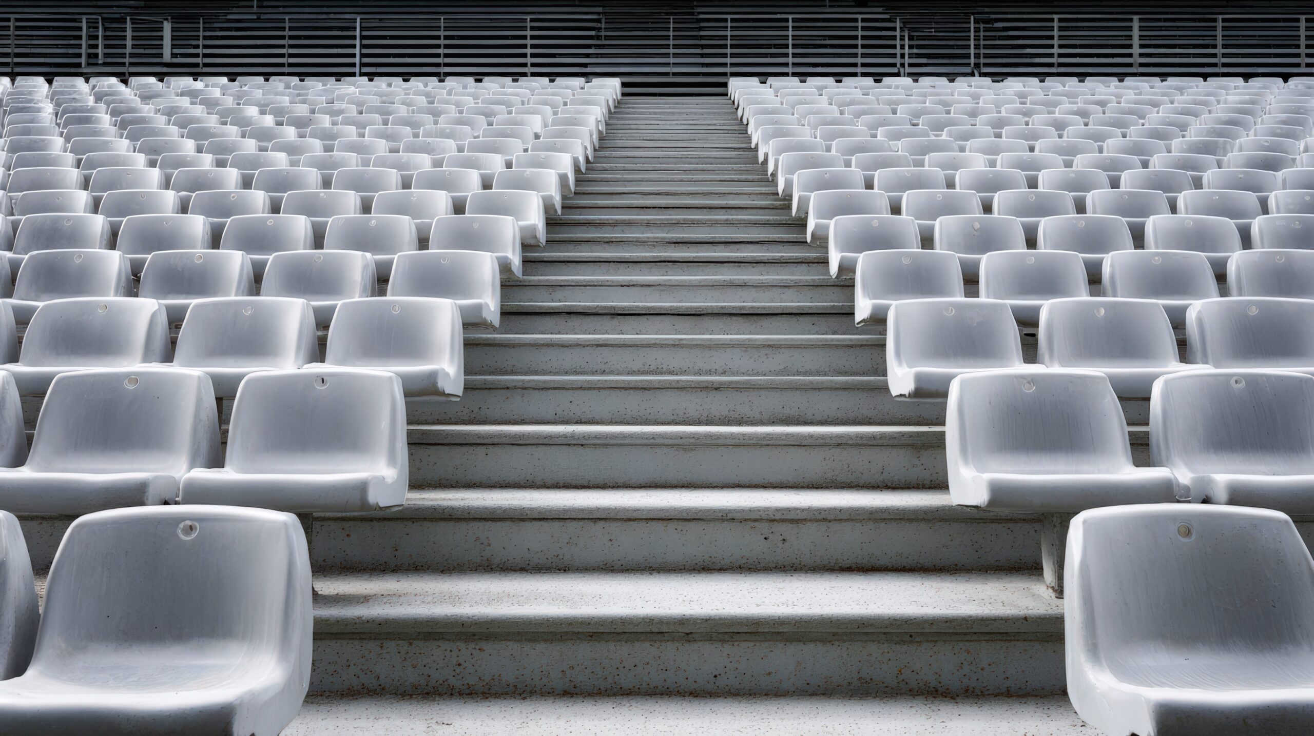 empty stadium seats