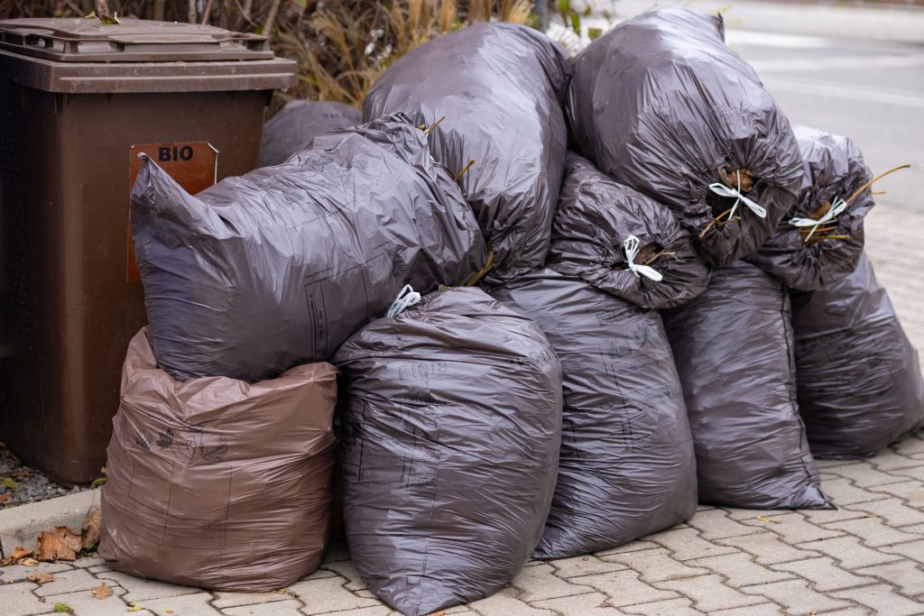 A pile of garbage